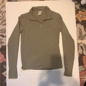 Pink by Victoria secret Quarter-Zip olive Green